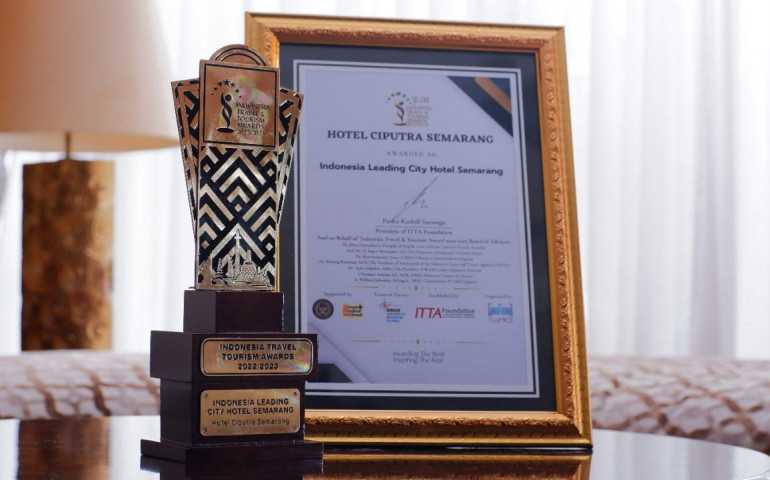 Hotel Ciputra Raih Penghargaan Raih Penghargaan ITTA Award, Erny: Konsisten Pertahankan Kualitas