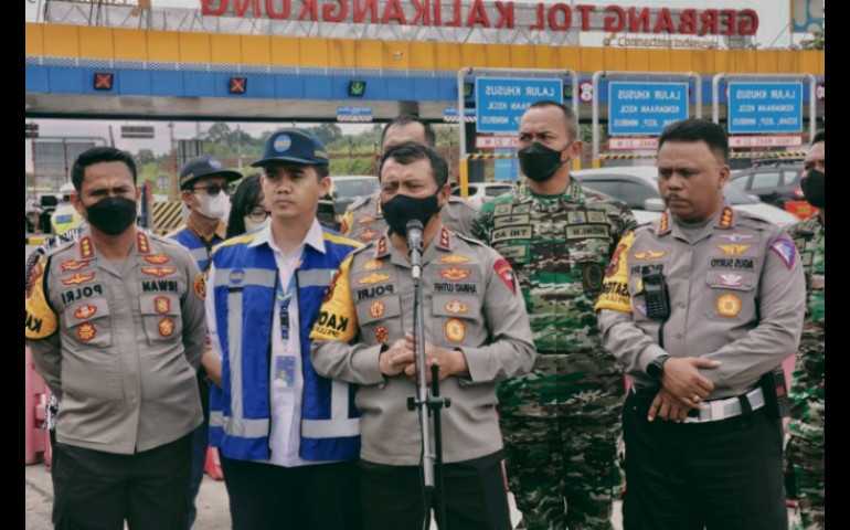 Kapolda Jateng Sebut Puncak Arus Mudik Sudah Terlewati, Tercatat Kendaraan Masuk 70 Persen