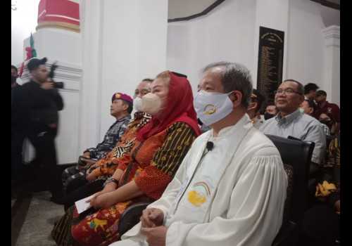 Plt Wali Kota Semarang Hevearita Bersama Forkopimda Pantau Misa Natal di Beberapa Gereja
