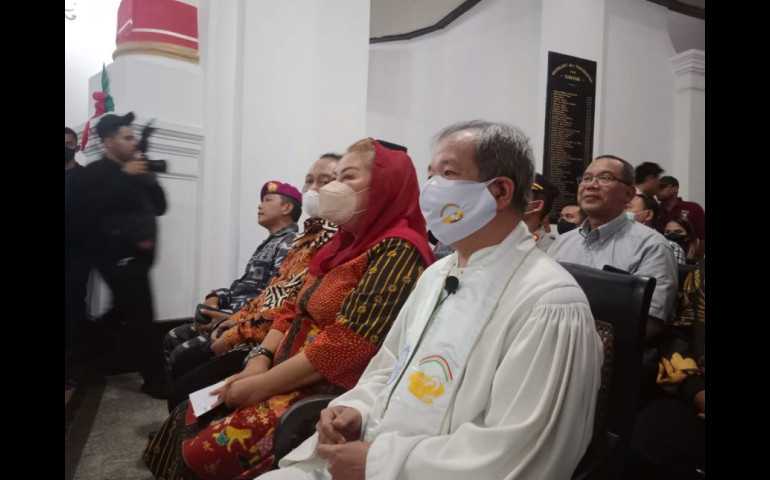 Plt Wali Kota Semarang Hevearita Bersama Forkopimda Pantau Misa Natal di Beberapa Gereja