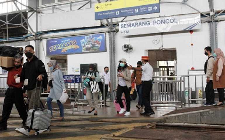 79.033 Penumpang KA Tiba di Wilayah Daop 4 Semarang