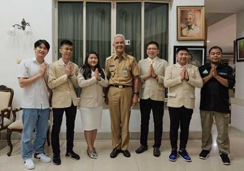 Jadi Tamu Istimewa, Muda-mudi Buddhis Undang Ganjar Bicara Kebangsaan di Sarasehan Nasional