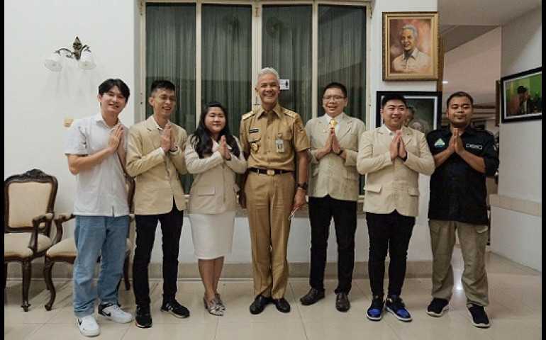 Jadi Tamu Istimewa, Muda-mudi Buddhis Undang Ganjar Bicara Kebangsaan di Sarasehan Nasional