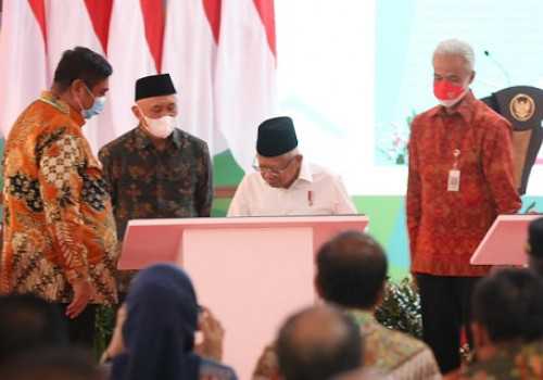 Wakil Presiden RI Resmikan PLUT KUMKM ke-11 di Jawa Tengah
