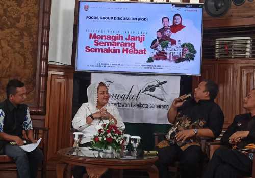 FGD Forwakot, Pemkot Semarang Berhasil Lakukan Pengentasan Kemiskinan, Pengangguran dan Pembangunan Infrastruktur Sepanjang 2022