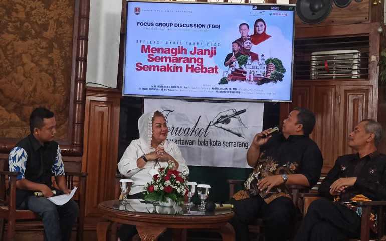 FGD Forwakot, Pemkot Semarang Berhasil Lakukan Pengentasan Kemiskinan, Pengangguran dan Pembangunan Infrastruktur Sepanjang 2022