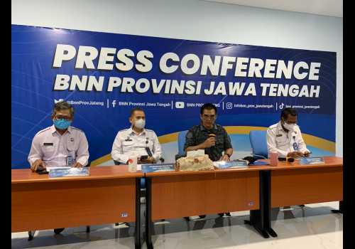 Sepanjang 2022 BNN Jateng Berhasil Tuntaskan 768 Kasus Tindak Pidana Narkotika
