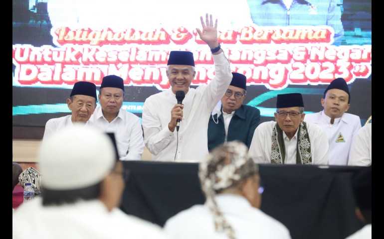 Penghujung Pergantian Tahun, Ganjar Ajak Doa Bersama Untuk Jawa Tengah
