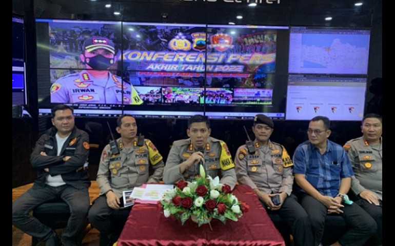 Polrestabes Semarang Berhasil Selesaikan Gangguan Kamtibmas, Naik 3,9% Pada Tahun 2022