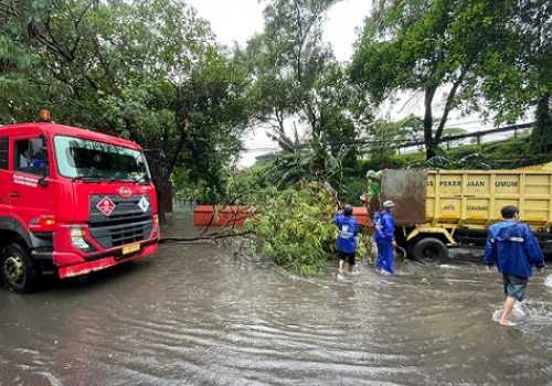 Pompa Portabel, DPU Kota Semarang Terus Berupaya Tangani Banjir