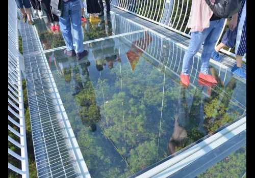 Pembangunan Jembatan Kaca Tinjomoyo Semarang Akhirnya Rampung, Kepala DPU Kota Semarang: Tinggal Finishing Jalan Masuk