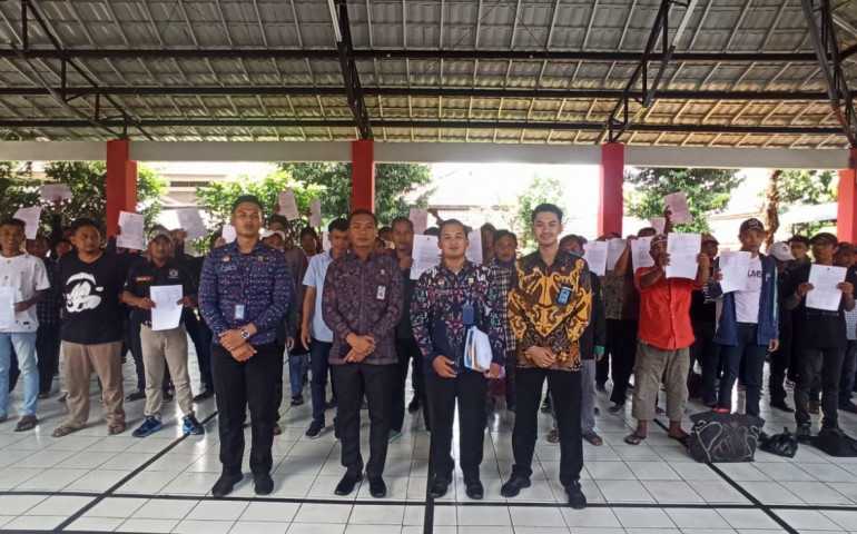 Awal Tahun, 62 Narapidana Lapas Semarang Peroleh Asimilasi Dirumah