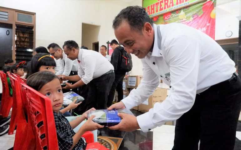 Aston Inn Pandanaran Semarang Berbagi Keceriaan Bersama Panti Asuhan Bahtera Kasih