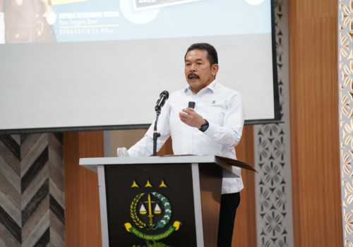 Jaksa Agung ST Burhanuddin Pesan ke Kejati: Kedepankan Hati Nurani dalam Bertugas