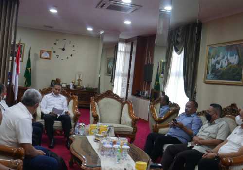 Dikunjungi KONI Jateng, Kejati Jateng Siap Dampingi Pembinaan Olahraga