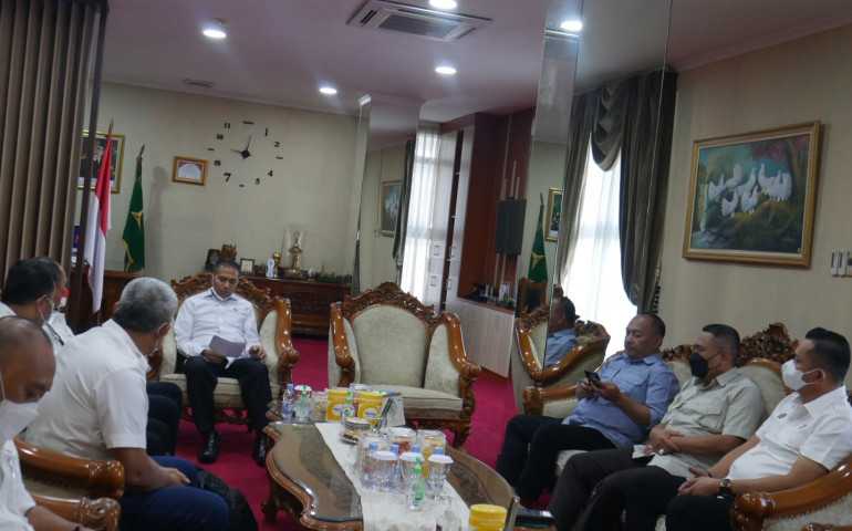 Dikunjungi KONI Jateng, Kejati Jateng Siap Dampingi Pembinaan Olahraga