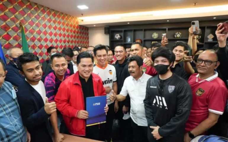Erick Thohir Daftarkan Diri Jadi Calon Ketua PSSI
