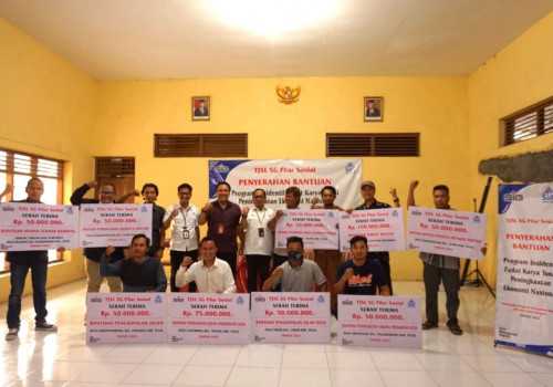 Mudahkan Akses Transportasi Desa di 4 Provinsi, Semen Indonesia Salurkan Bantuan Infrastruktur