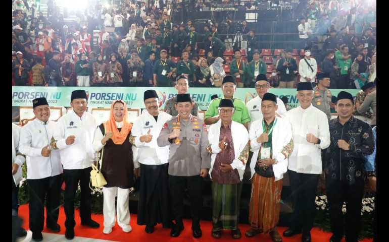 Penutupan Porseni NU, Pemprov Jateng Berharap Rutin di Gelar Untuk Asah Talenta Santri