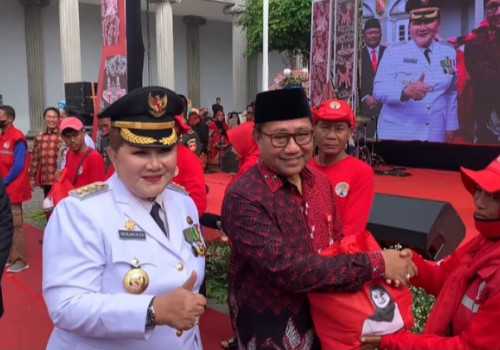 Keren, Ada Pembagian Sembako di Acara Pelantikan Wali Kota Semarang Hevearita