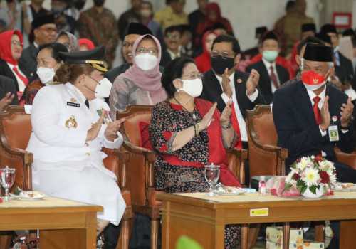 Kehadiran Megawati di Pelantikan Wali Kota Semarang, Jadi Obat Rindu Para Kader PDIP Jateng