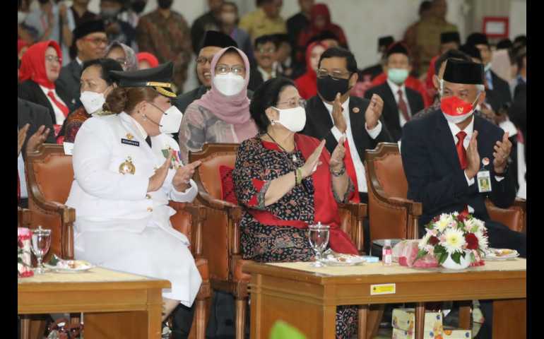Kehadiran Megawati di Pelantikan Wali Kota Semarang, Jadi Obat Rindu Para Kader PDIP Jateng