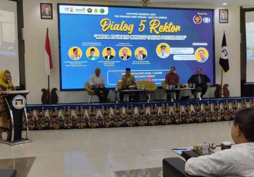 Dialog 5 Rektor HPN 2023, Sukseskan Pemilu 2024 Dengan Bijak Bermedsos