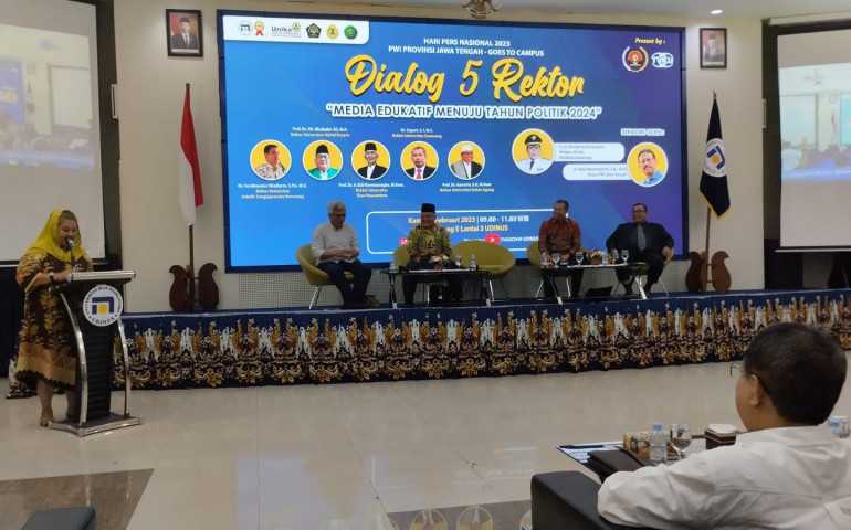 Dialog 5 Rektor HPN 2023, Sukseskan Pemilu 2024 Dengan Bijak Bermedsos