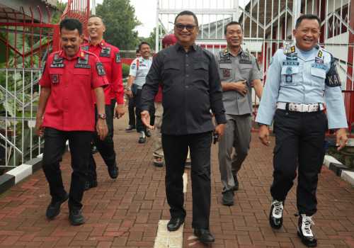 Kunjungi Lapas Semarang, Stafsus Menkumham Ingatkan 3+1 Kunci Pemasyarakatan