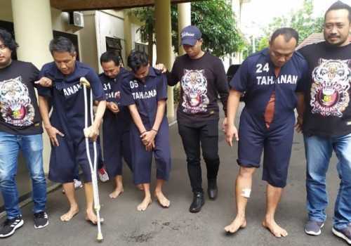 Polrestabes Semarang Tangkap Komplotan Perampok Rumah