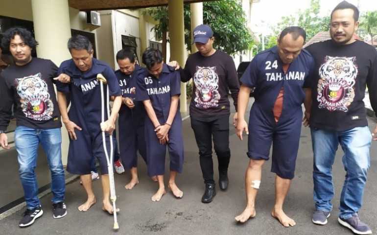 Polrestabes Semarang Tangkap Komplotan Perampok Rumah