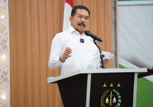 TEGAS !!! Jaksa Agung Burhanuddin Minta Jajaran Adhyaksa Terapkan Disiplin dan Hidup Sederhana
