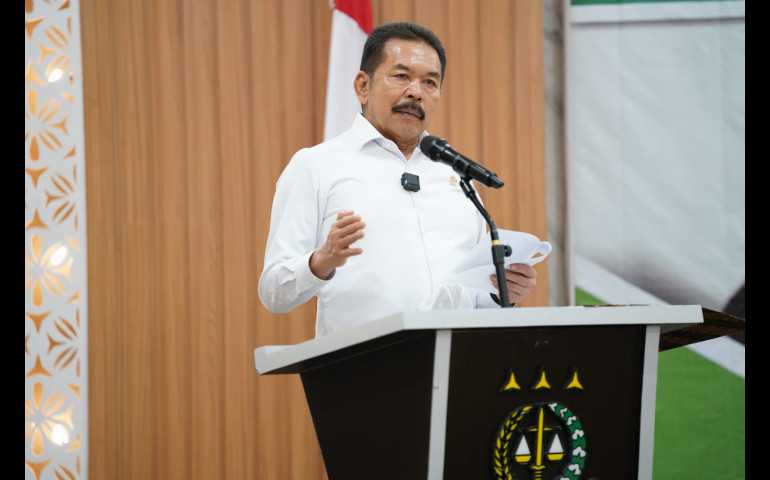 TEGAS !!! Jaksa Agung Burhanuddin Minta Jajaran Adhyaksa Terapkan Disiplin dan Hidup Sederhana