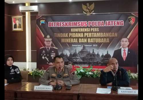 Polda Jateng Berhasil Segel 2 Lokasi Penambangan Ilegal, Berikut Lokasinya