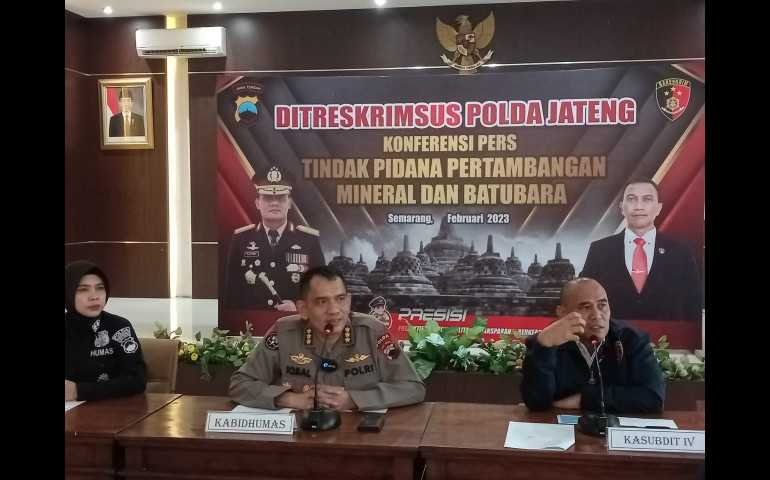 Polda Jateng Berhasil Segel 2 Lokasi Penambangan Ilegal, Berikut Lokasinya