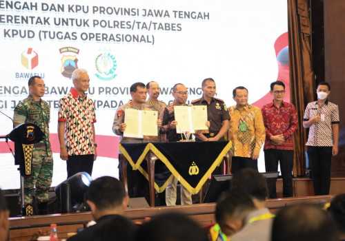 Kapolda Jateng: TNI dan Polri Siap Amankan Pemilu 2024