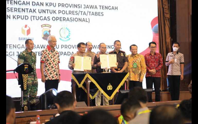 Kapolda Jateng: TNI dan Polri Siap Amankan Pemilu 2024