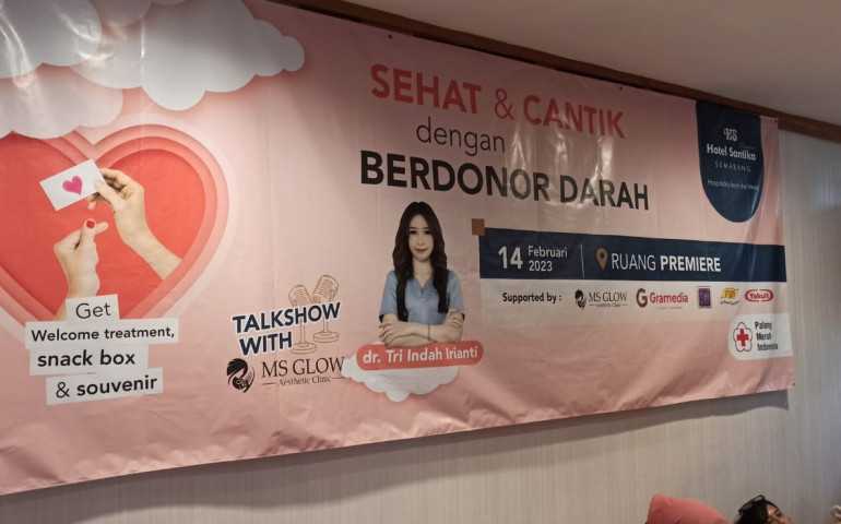 Momen Hari Kasi Sayang, Hotel Santika Premier Semarang Gelar Donor Darah