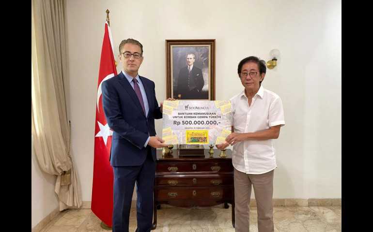 Sido Muncul Beri Bantuan Rp500 Juta, Presiden Direktur Irwan Sampaikan Belasungkawa