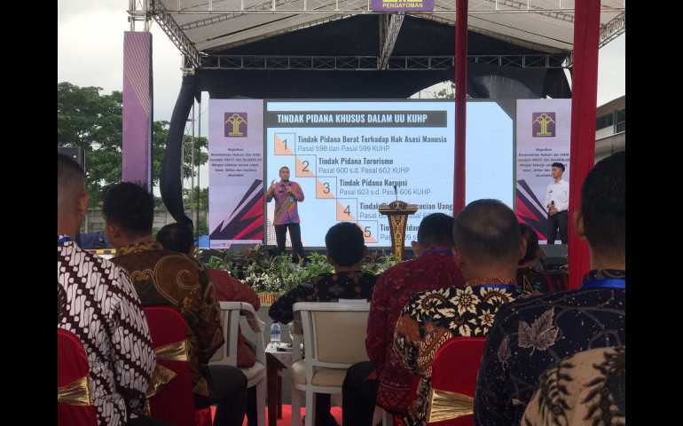Kemenkumham Sosialisasi KUHP Terbaru untuk Jajaran Lapas Semarang