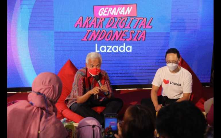 150 Pelaku UMKM Desa se-Jateng ,Ikut Gerakan Akar Digital Indonesia