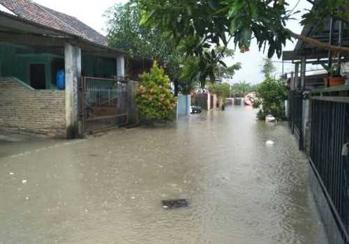 Kembali, Perumahan Dinar Indah Semarang Terendam Banjir
