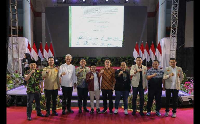 Ganjar Ingatkan Pemuda Bangsa: Urusan Korupsi dan Reformasi Belom Beres