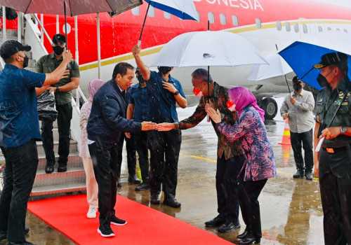 Tiba di Semarang, Jokowi Segera Resmikan Tol Semarang - Demak