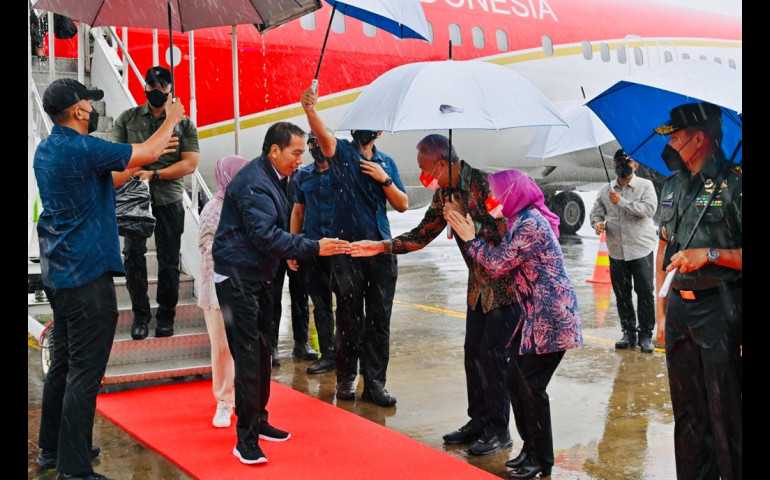 Tiba di Semarang, Jokowi Segera Resmikan Tol Semarang - Demak