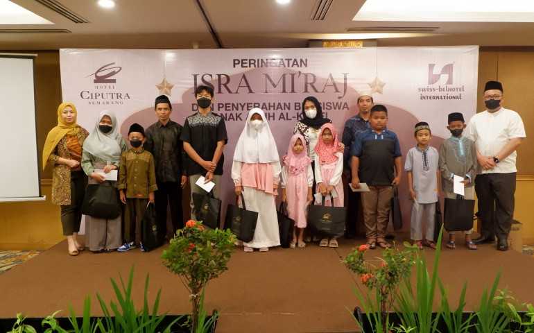 Peduli Pendidikan Anak Bangsa, Hotel Ciputra Semarang Berikan Beasiswa Sekolah