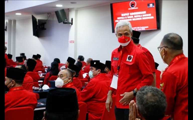 Sejumlah Partai Usulkan Dia Jadi Capres, Ganjar : Saya PDI Perjuangan!
