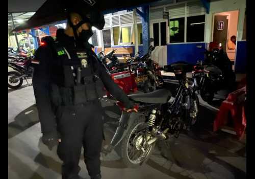 Nekat Gunakan Knalpot Brong, Polres Surakarta Aman Empat Pelaku