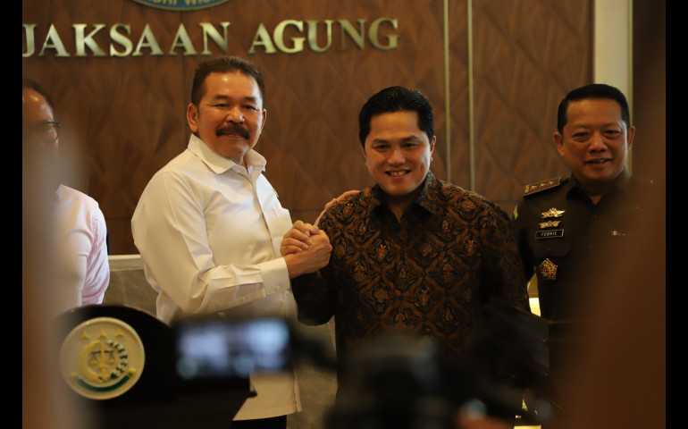 Jaksa Agung dan Menteri BUMN Kolaborasi Bongkar Kasus Korupsi