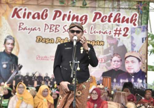 Tradisi Unik Bayar Pajak di Banjarnegara, Waket DPRD Jateng Ferry: Lestarikan Pring Pethuk